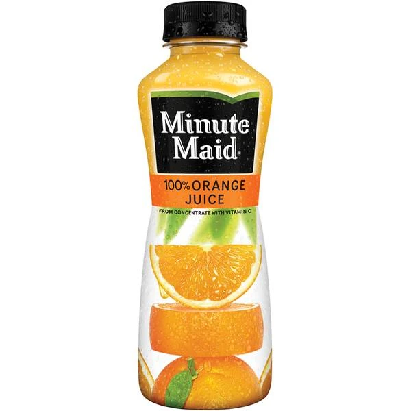 Orange Juice - 15.2 Fluid Ounce Bottle - Refreshing Citrus Beverage