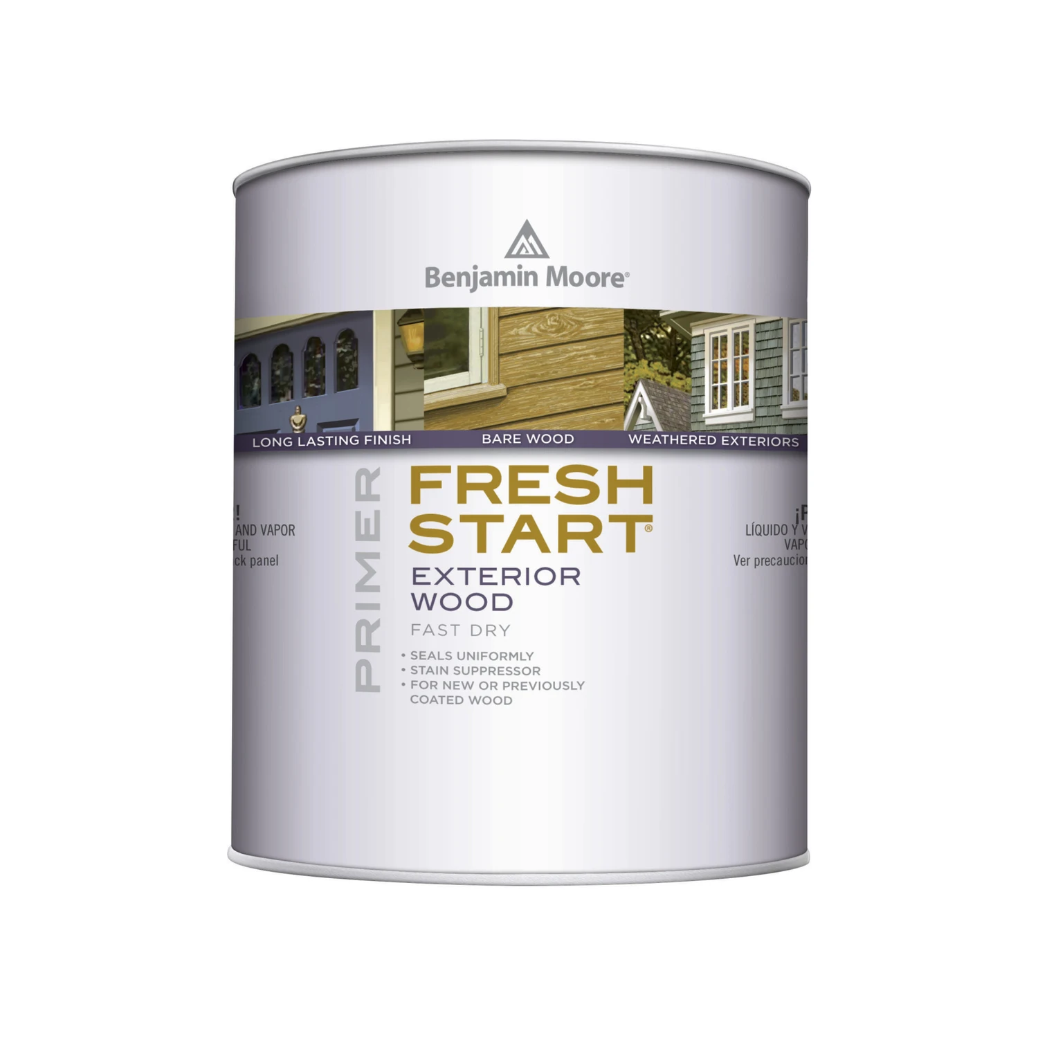 Fresh Start White Low Luster Alkyd Deck & Siding Primer 1 Quart