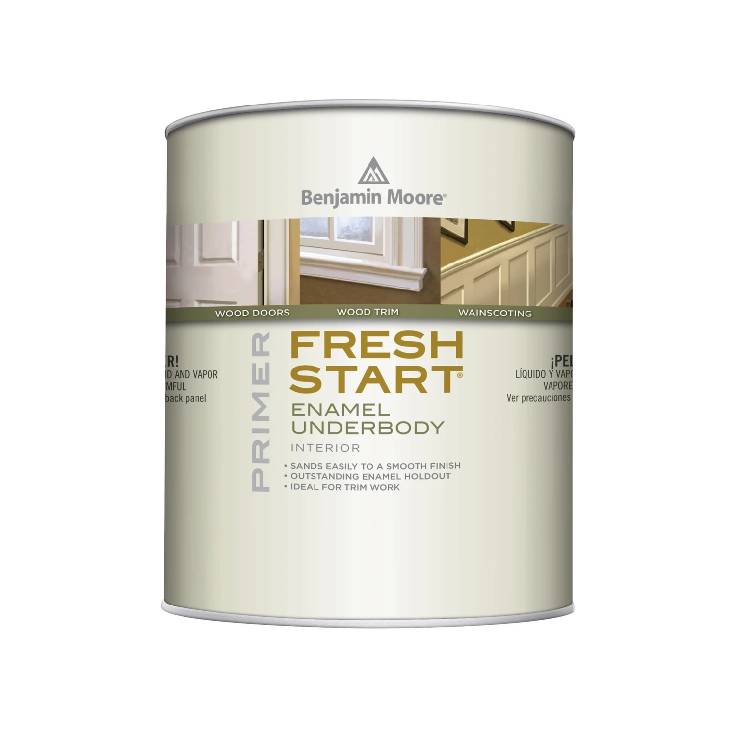 Fresh Start White Flat Alkyd Primer 1 Quart For Ultra-smooth Finishes