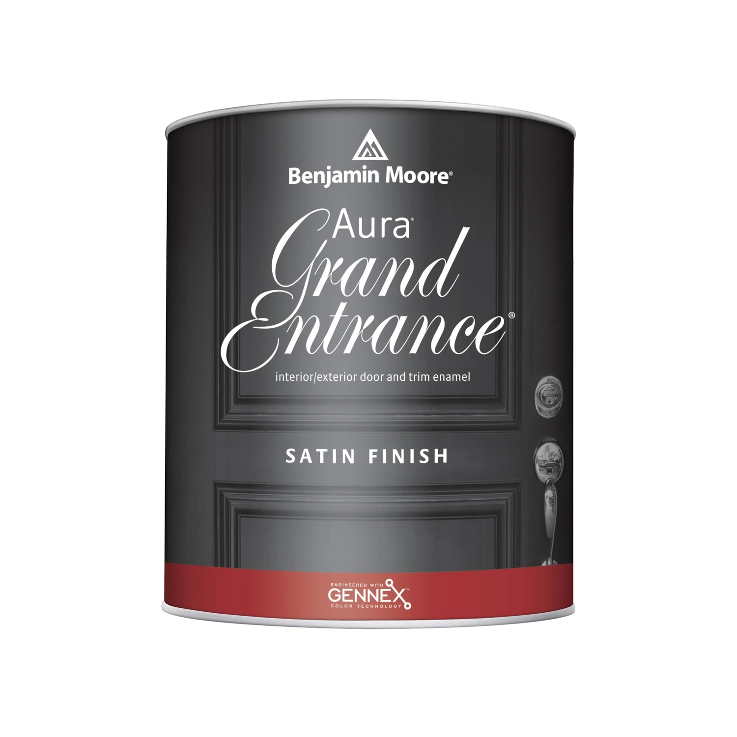 Aura Grand Entrance Satin Base 1 Door & Trim Enamel Paint