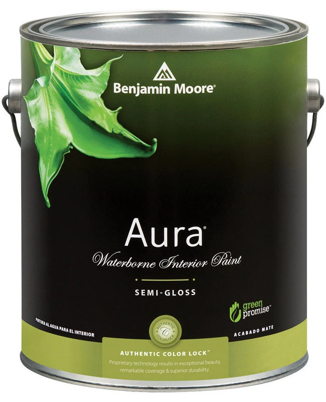 Aura Semi-gloss Interior Paint And Primer, 1 Gallon, Base 4