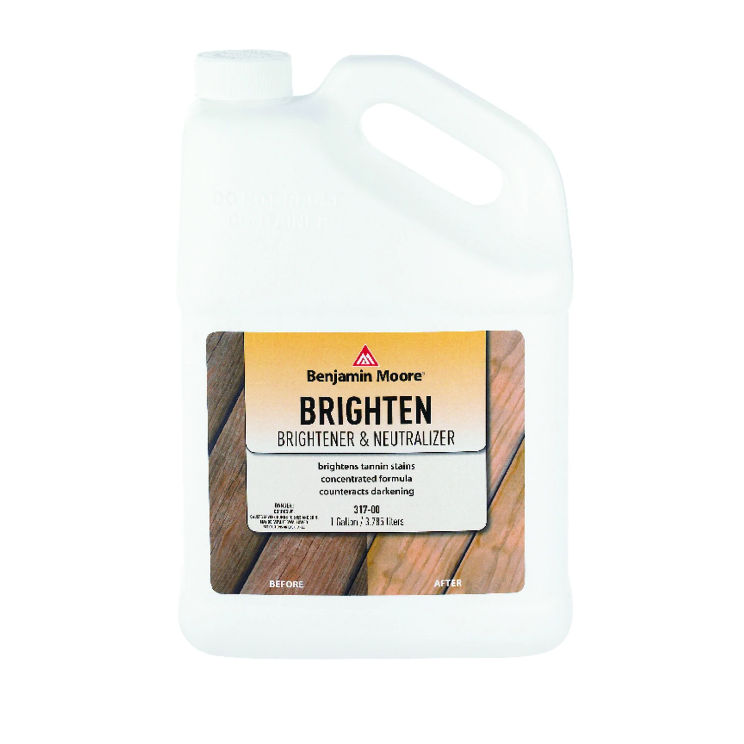 Stain Brightener And Neutralizer Exterior 1 Gallon For Wood Surfaces