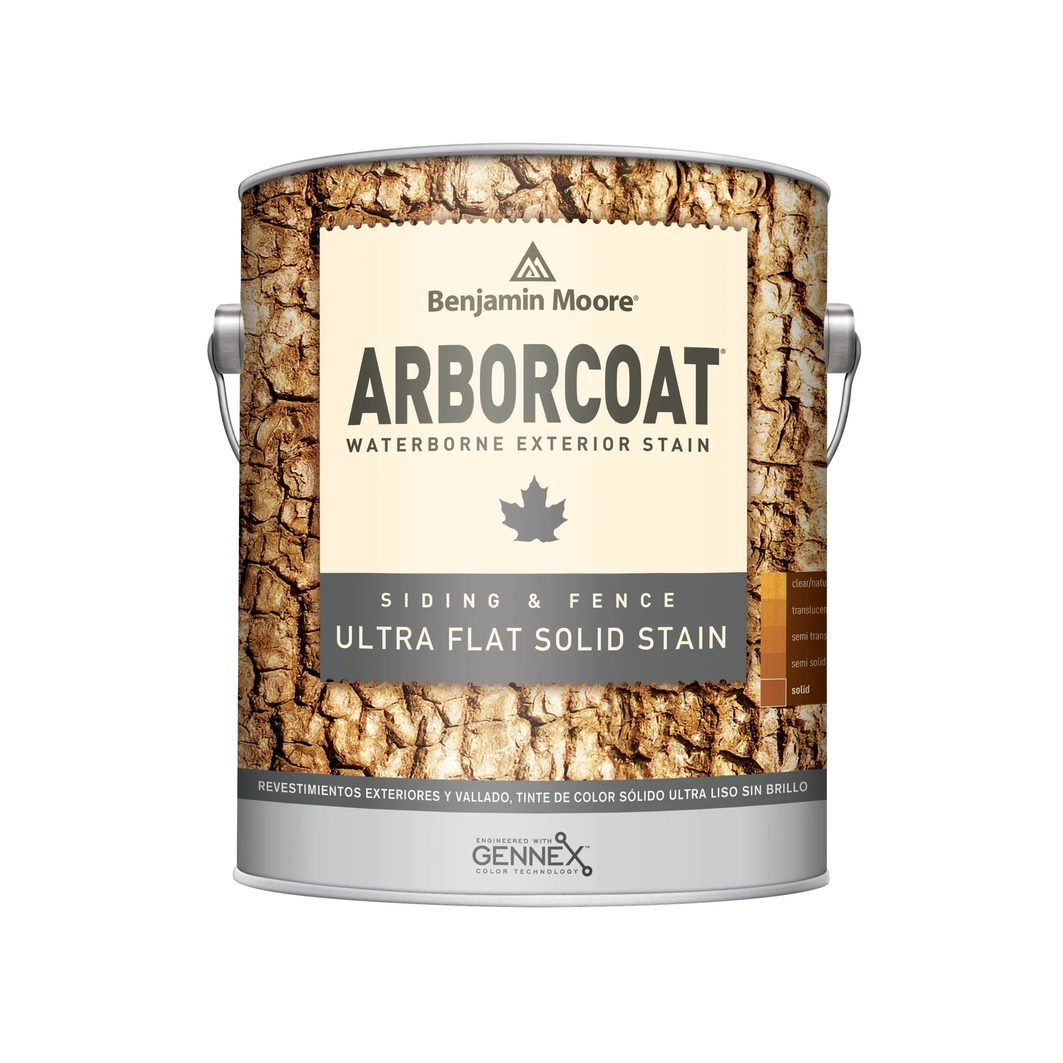 Arborcoat Solid Tintable Ultra Flat Base 3 Acrylic Latex Stain 1 Gallon