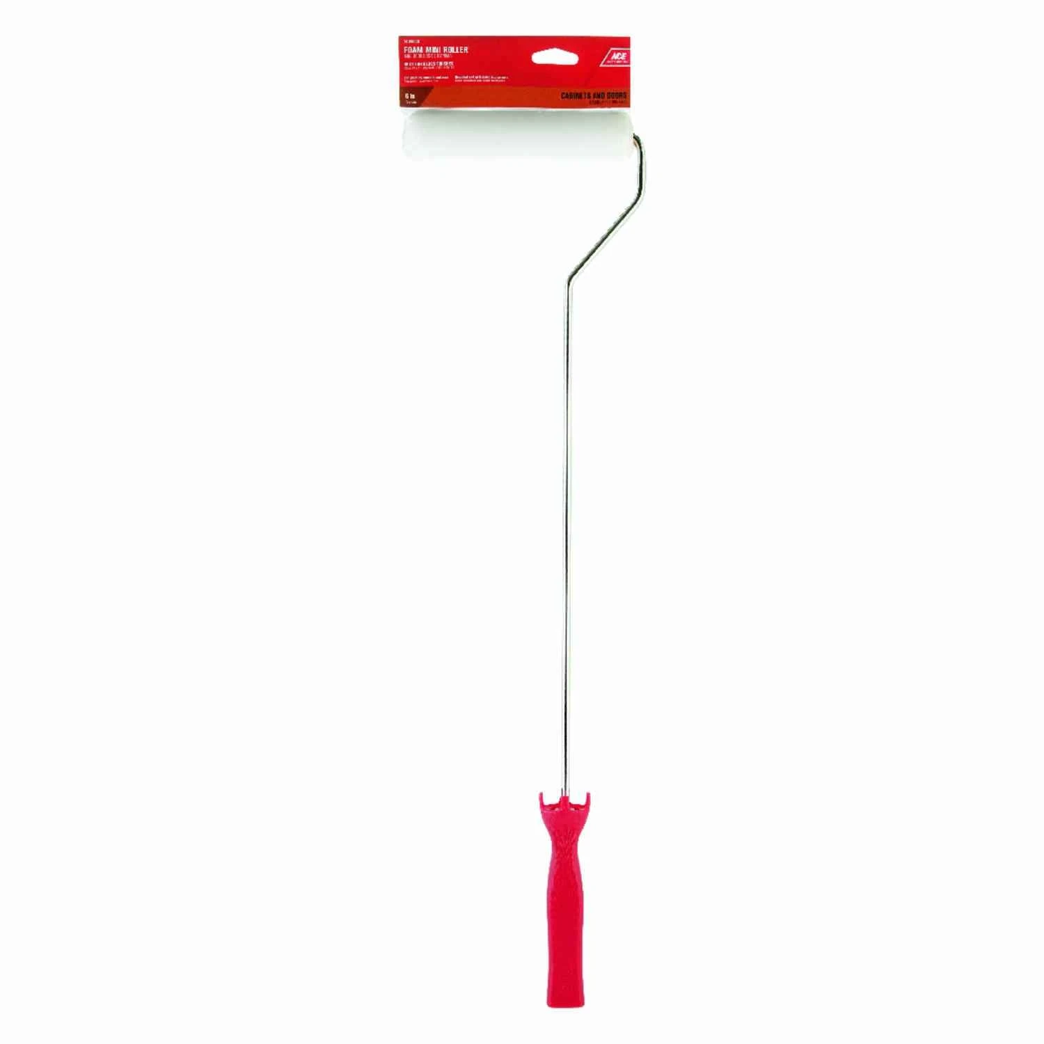 6 In. W Threaded End Mini Paint Roller Frame And Foam Cover