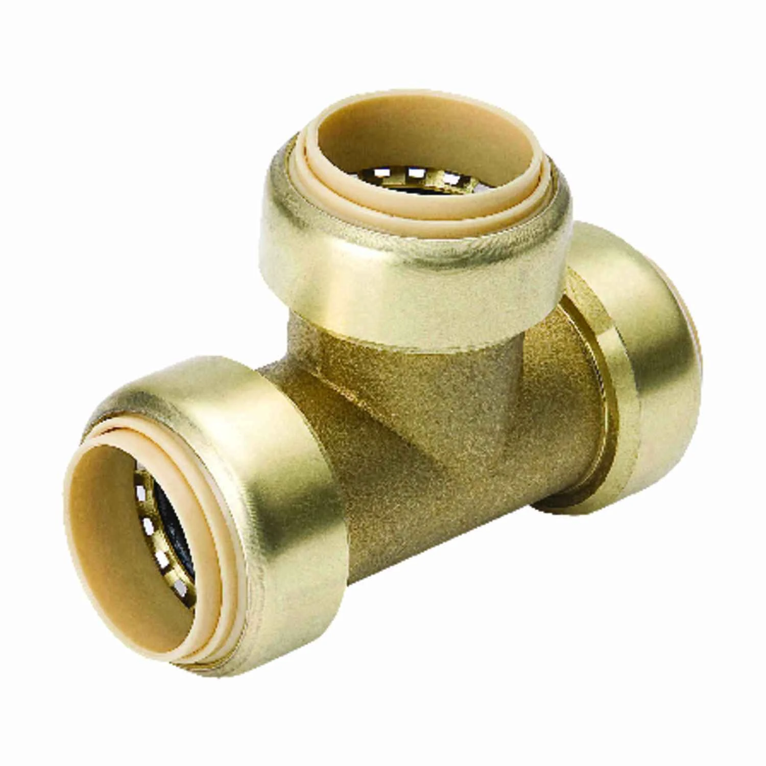 1/2 Inch Copper Push Fit Tee With Pex Insert - Model 632-003hc
