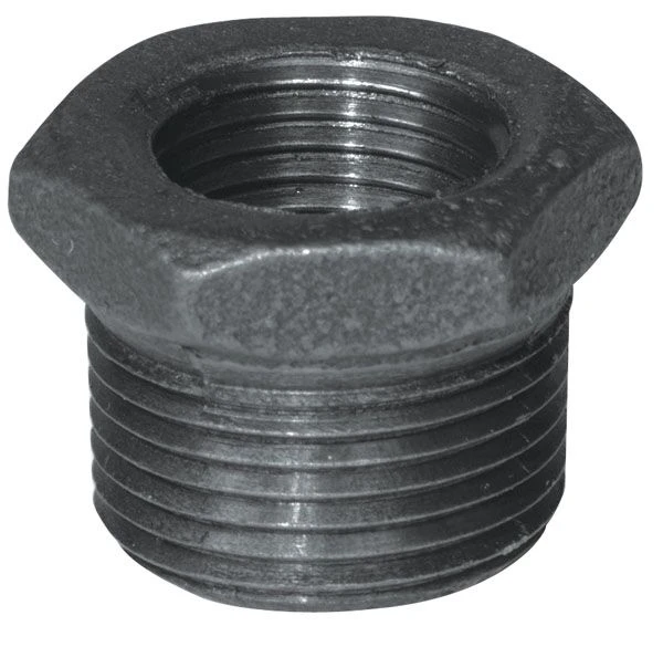 Fitting Black Iron Hex Bushing 1/2 Inch X 1/4 Inch - Durable And Reliable