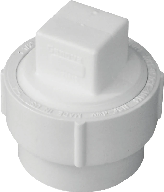 2 Inch Pvc Cleanout Body With Threaded Plug, Model 193702as