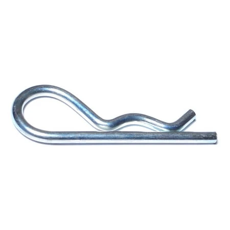 1/4 X 4-3/8 Zinc Plated Steel Hitch Pin Clips - Hpcs-103