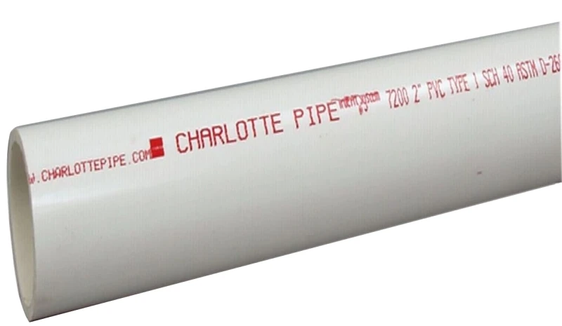 4 Inch X 10 Feet Pvc Schedule 40 Dwv Plain End Pipe - Durable And Versatile