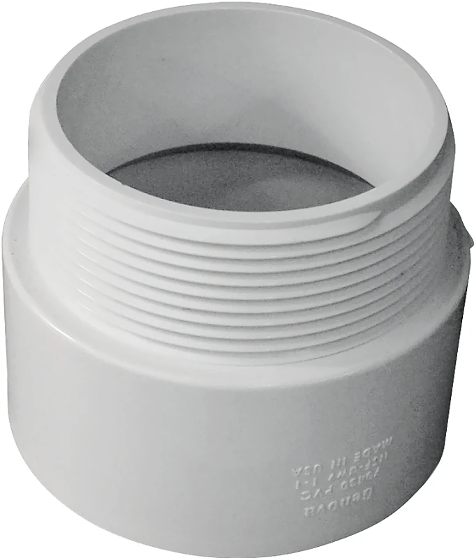 3 Inch Male Adapter Pvc Dwv Hub Connection