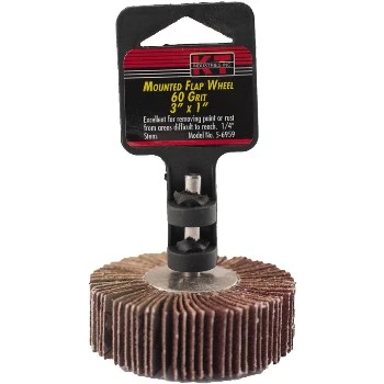 5-6959 3 Inch 160 Grit Flap Wheel For Metal Finishing