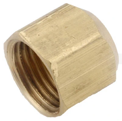 Lead-free Brass Flare Cap, 3/8 Inch, Model 714040-06