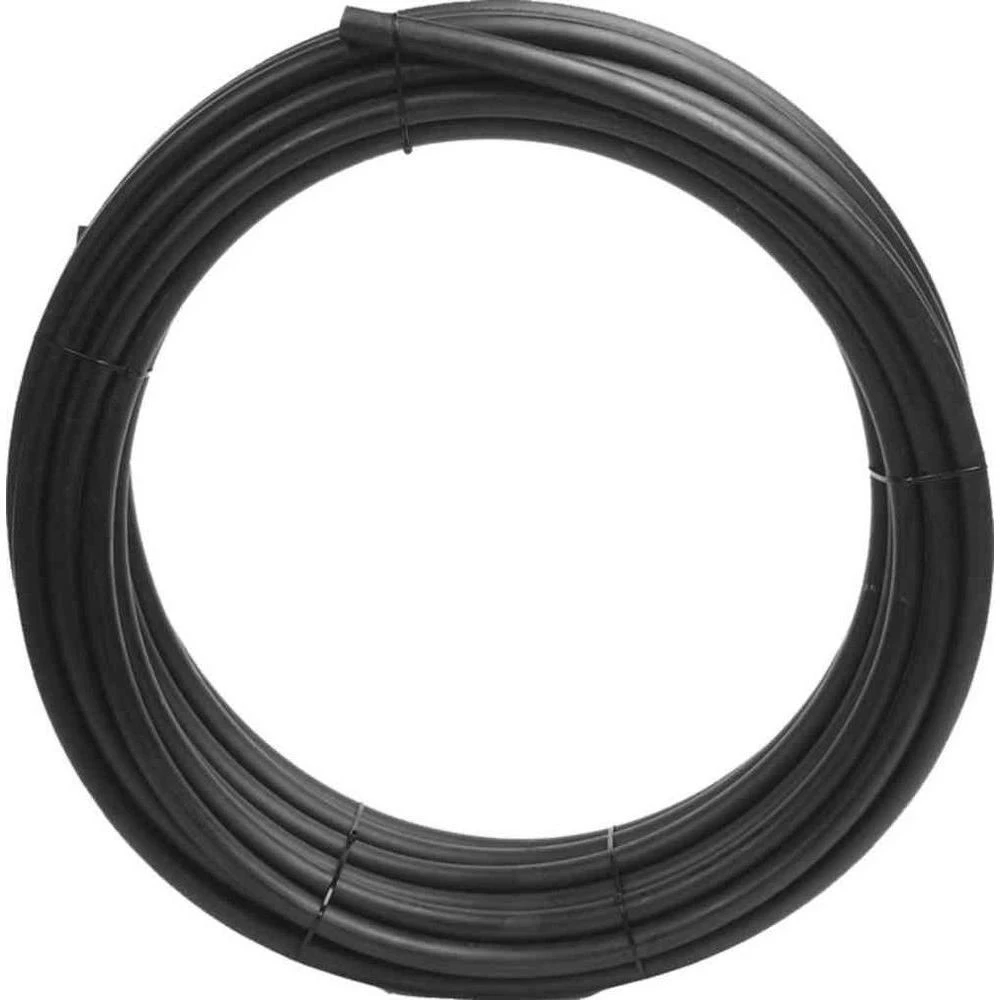 Non NSF Rated Polyethylene Pipe 1.5 Inch Diameter by 100 Feet Length 100 PSI Pressure