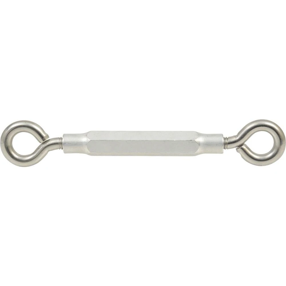 3/8" X 10-1/2" Stainless Steel Eye And Eye Turnbuckle By The Hillman Group