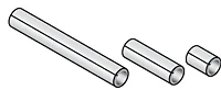 3/4" ID - 1.00 OD X 1 1/2" LONG