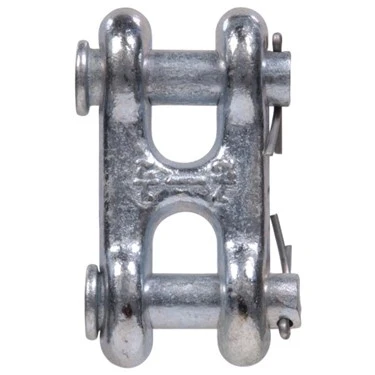 1/4-5/16" Double Clevis Link Hillman Chain 322040 Steel Connector