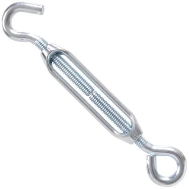 Hook & Eye Turnbuckle - Durable Steel Construction For Secure Fastening