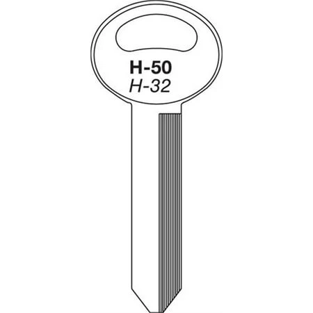 H50 FORD-LINCOLN MERCURY KEY BLK