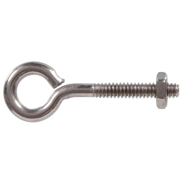 5/16" Stainless Steel Eyebolt With Hex Nut - Durable And Versatile Fastening Solution