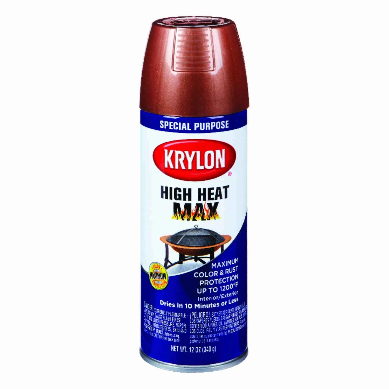 Special Purpose Gloss Copper 12 Oz. Ultra High Heat Spray Paint