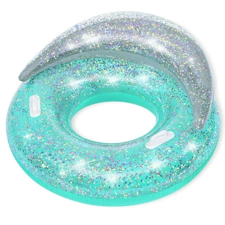Inflatable Glitter Dream Swim Tube - Pool, Water, Beach Float