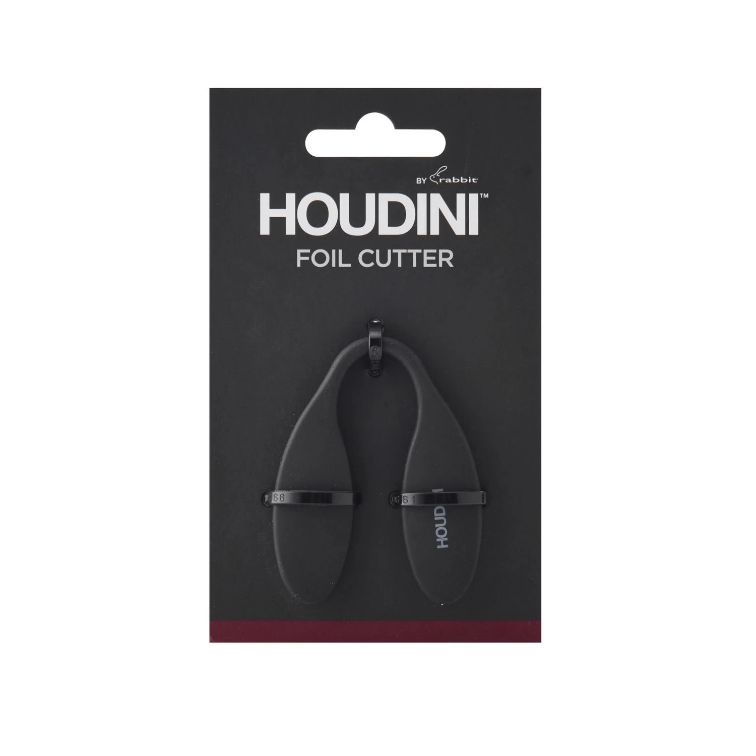Black Plastic Foil Cutter - Durable Wine Bottle Accessory