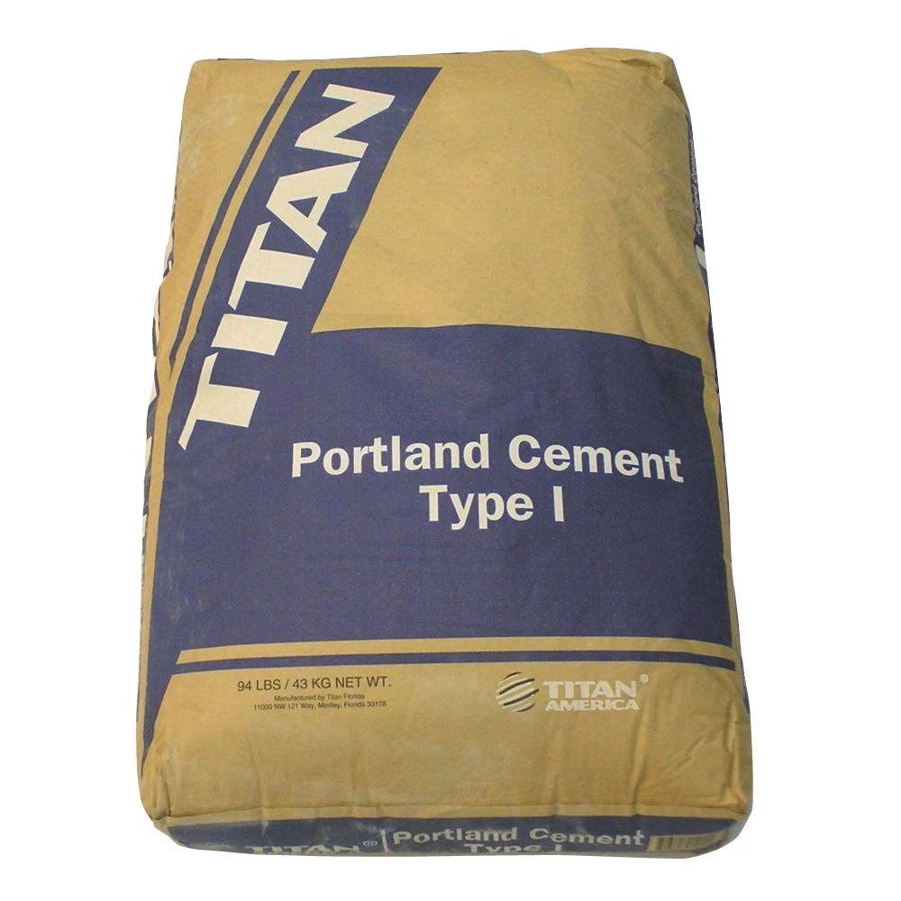 94 Lb. Gray Type I Portland Cement Concrete Mix For Durable Construction