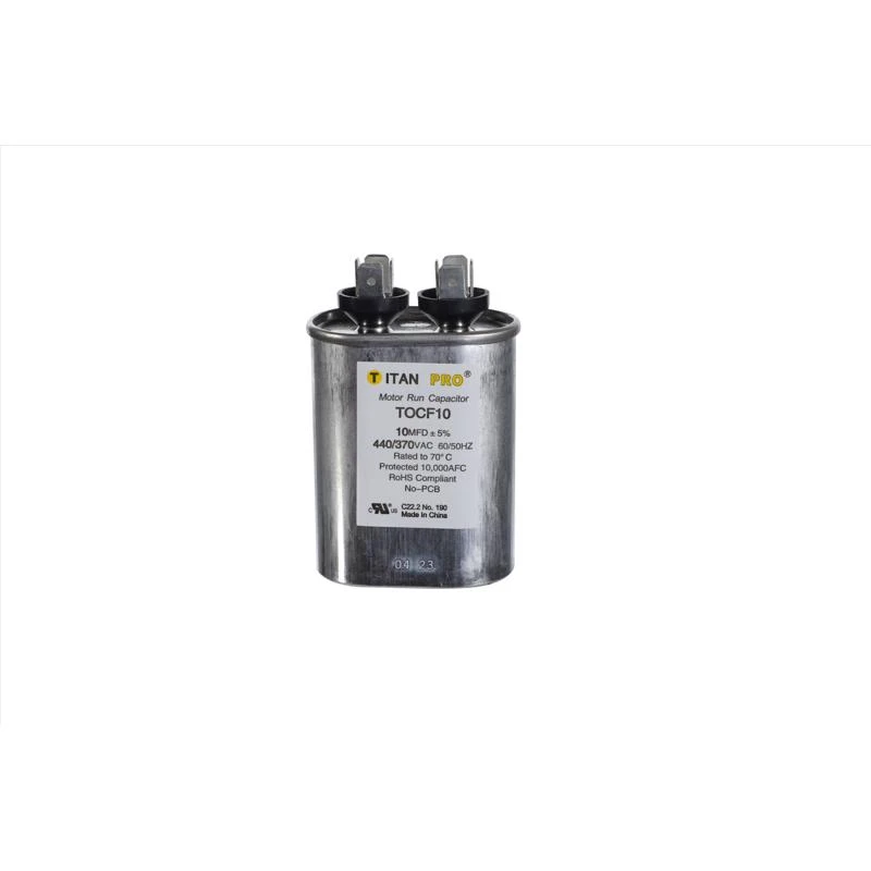 10 Mfd 440 V Oval Run Capacitor For Electrical Applications