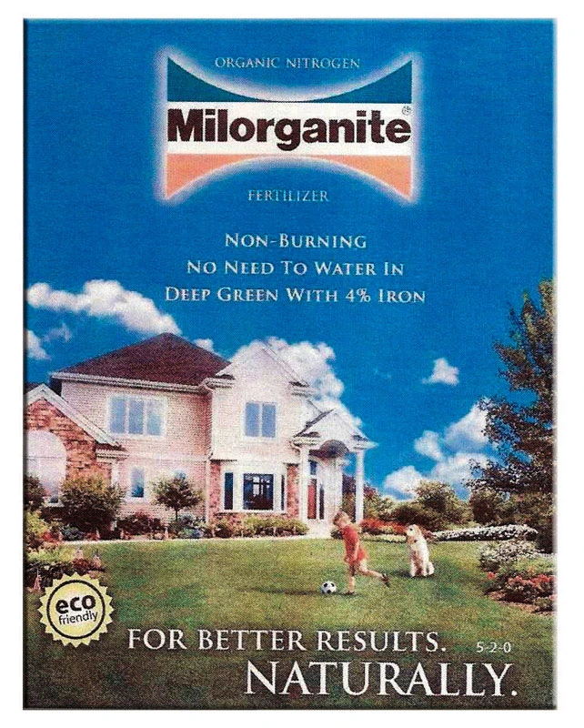 Milorganite Organic 5-2-0 Slow-release Nitrogen Fertilizer 4 Lb For All Grass Types