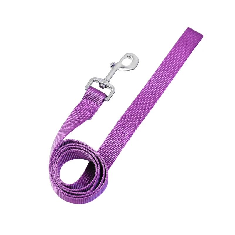 Neon Purple Nylon Dog Leash For Large Dogs - Model 1957225