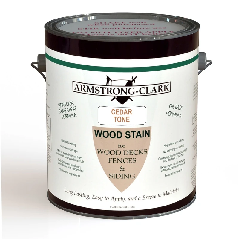 Transparent Matte Cedar Tone Oil-based Wood Stain 1 Gallon