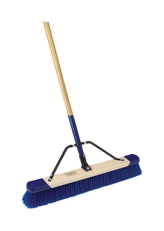 Push Broom 18 In. Wide X 60 In. Long Synthetic Bristle