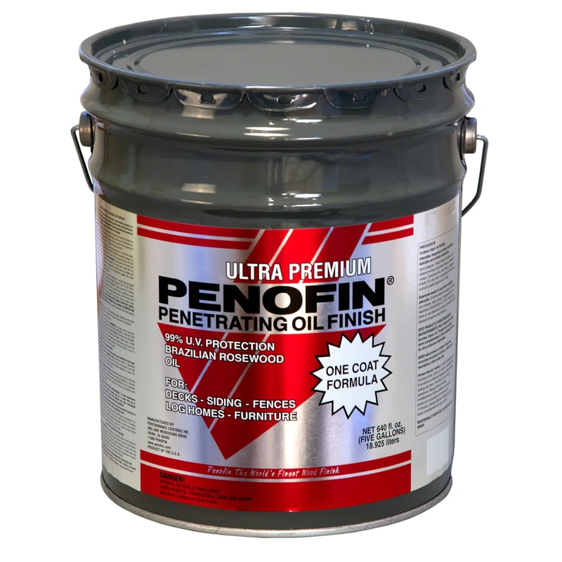 Ultra Premium Transparent Western Red Cedar Oil-based Wood Stain 5 Gallon
