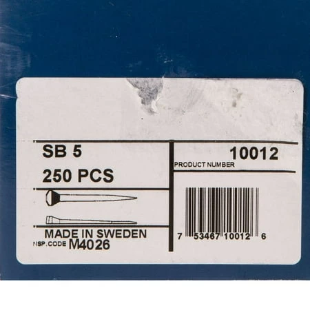 Nail 5 Slim Blade 250 Count For Precision Fastening