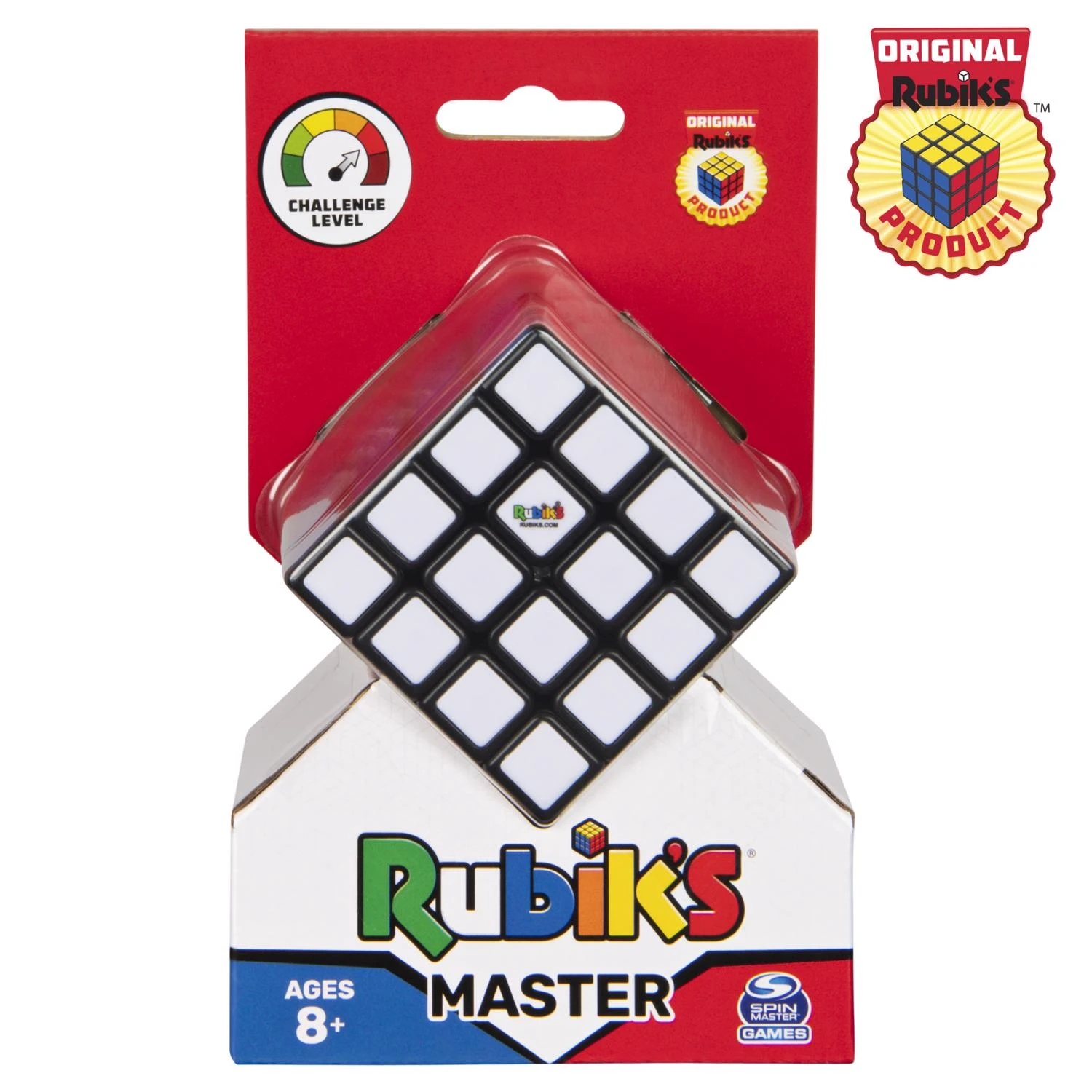 Rubik's Master Cube Puzzle Multicolored 4 X 4 Model 6064551