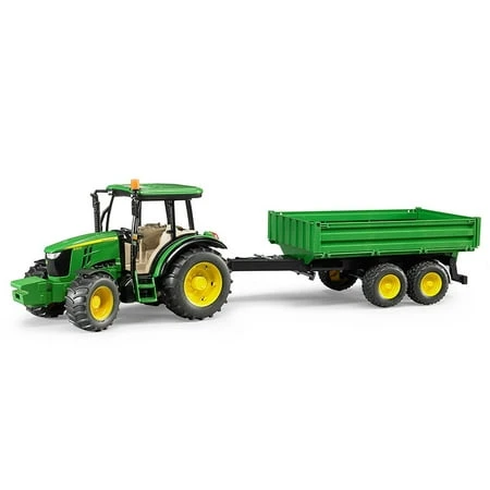 Toys John Deere 5115 M Agriculture Vehicle With Tipping Trailer Model