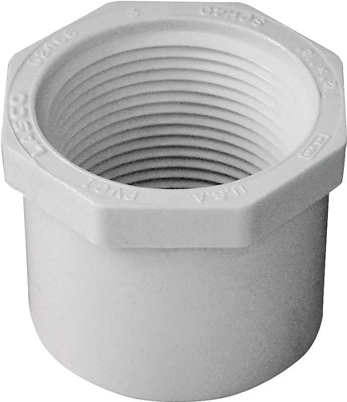 Bushing Reducer Pvc 1-1/2 Inch X 1-1/4 Inch Fitting