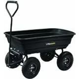 Gor200b-t Gorilla 600 Lb Capacity Dumping Cart, Heavy-duty Black Design