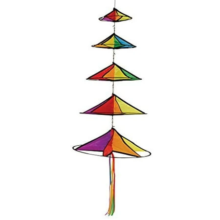 Jumbo Rainbow Magic Star Outdoor Hanging Decoration Spinner