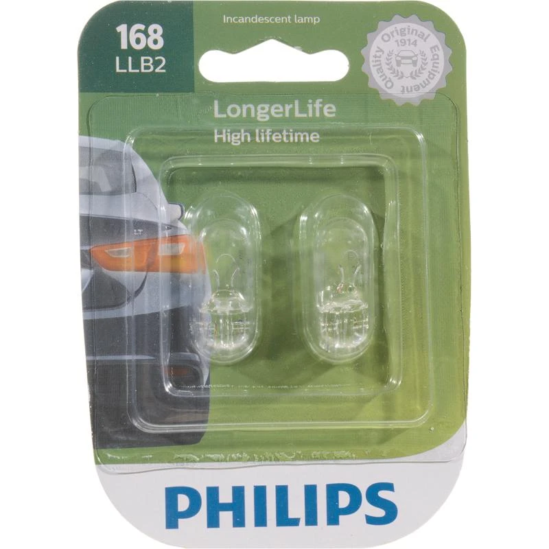 168llb2 Miniature Incandescent Automotive Bulb For Courtesy, Glove, License, Trunk