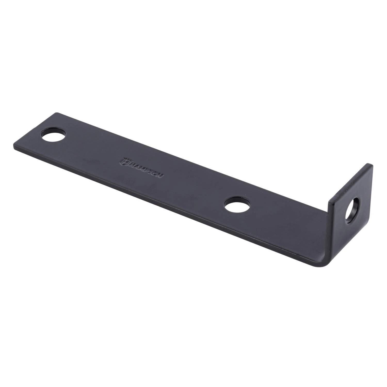 1.5 In. H X 7.5 In. W X 1/8 In. D Black Steel Inside/outside Corner Brace