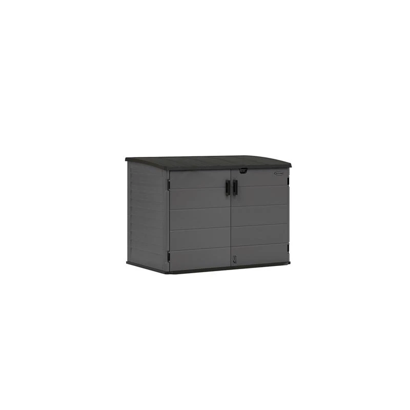 The Stow Away 5 Ft. X 3 Ft. Resin Horizontal Storage Shed With Floor Kit