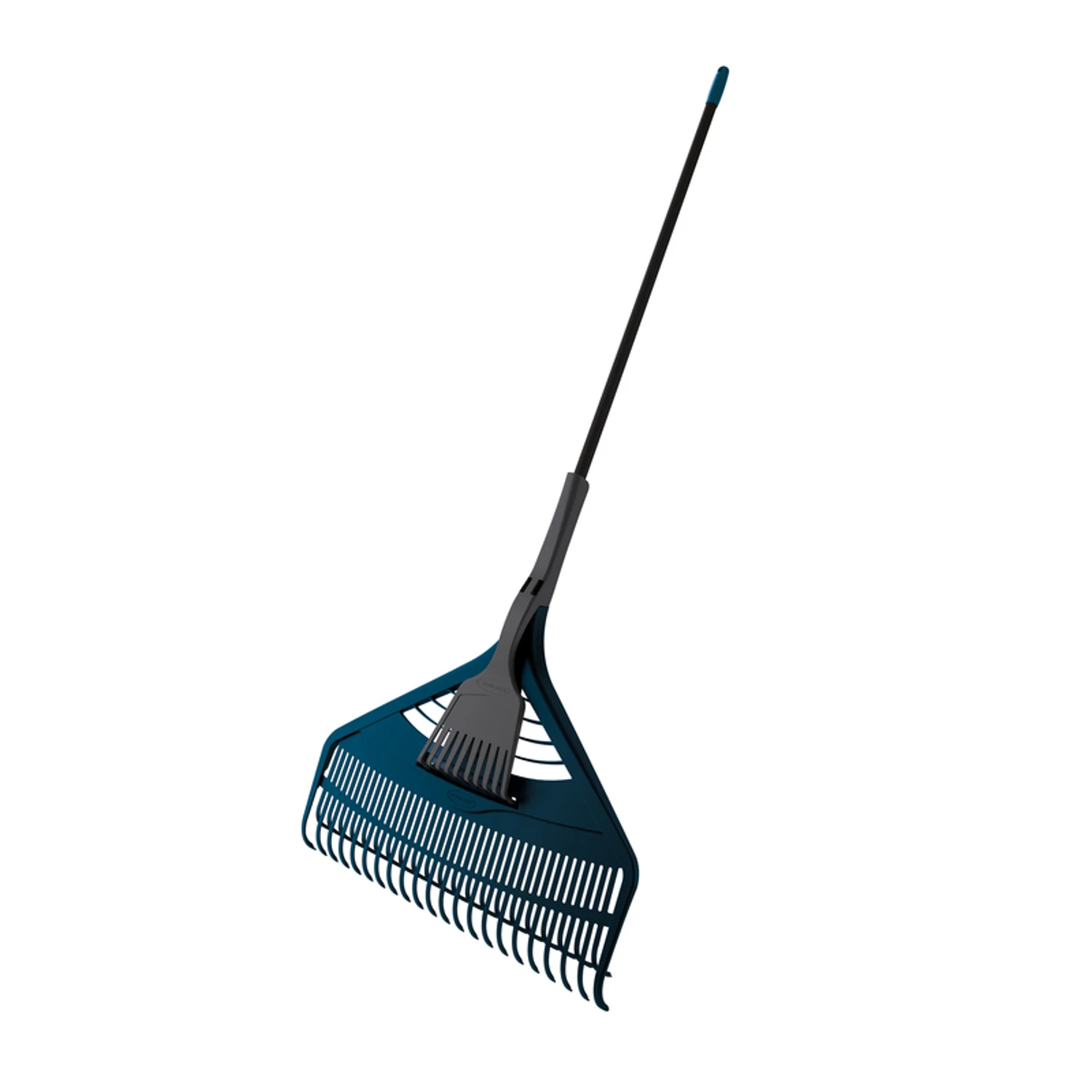 69.75 In. 11 Tine Poly Leaf Rake With Steel Handle And Comfort Grip