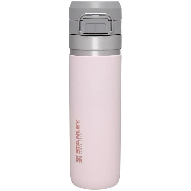 The Quick Flip 24 Oz Double Wall Vacuum Insulation Rose Quartz Insulated Bottle
