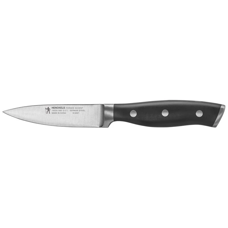 3.5 Inch Stainless Steel Paring Knife With Plastic Handle
