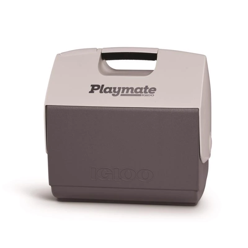 Playmate Elite Gray 16 Quart Hard Sided Cooler - 30 Can Capacity