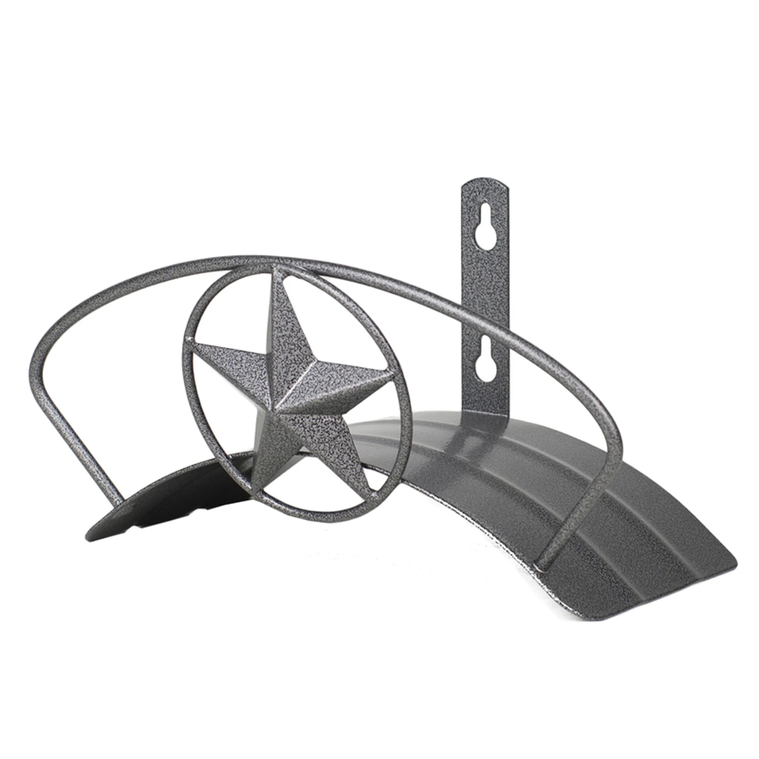125 Ft. Silver Wall Mounted Hose Hanger - Model Hh-star
