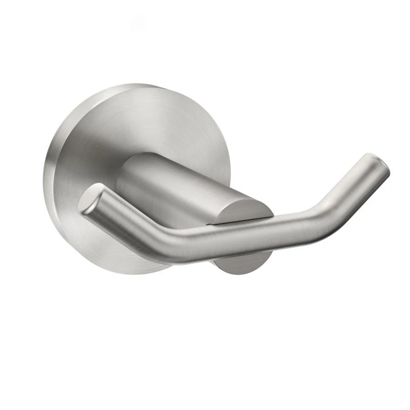 Arlys Brushed Nickel Robe Hook 2-7/8 In. W X 3 In. L Model Y5703bn