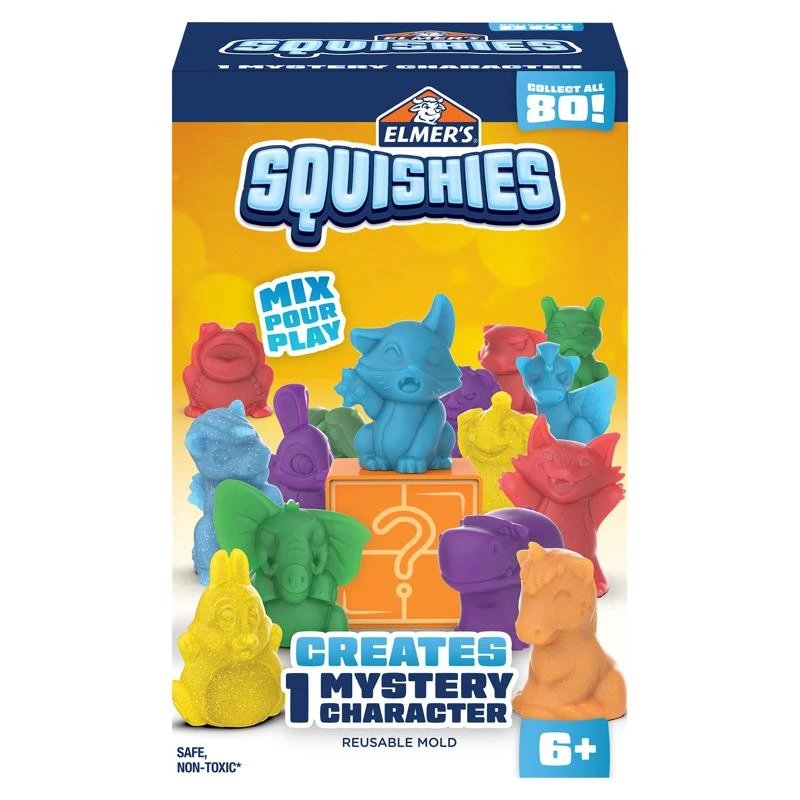 Mystery Character Squishies Kit Assorted - Fun For Ages 6 And Up