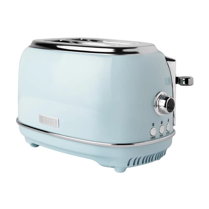 Heritage Stainless Steel Blue 2-slot Toaster 8 In. H X 12 In. W X 8 In. D
